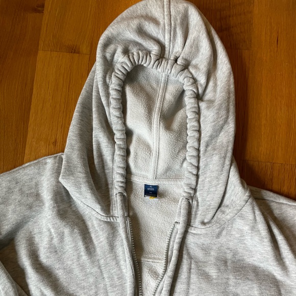 Grey Quarter-Zipped Hoodie - Picture 2 of 4